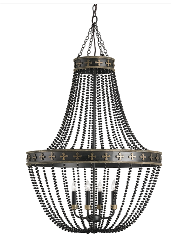 chandelier beaded in paris