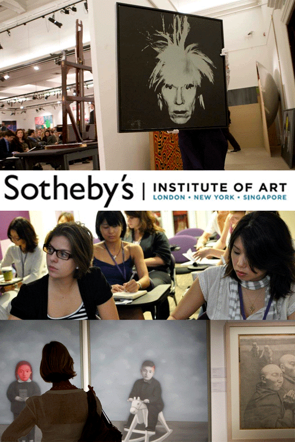 sothebys institute of art, Sotheby’s, Institute of Art, European Decorative Arts, Continuing Education in Design, 