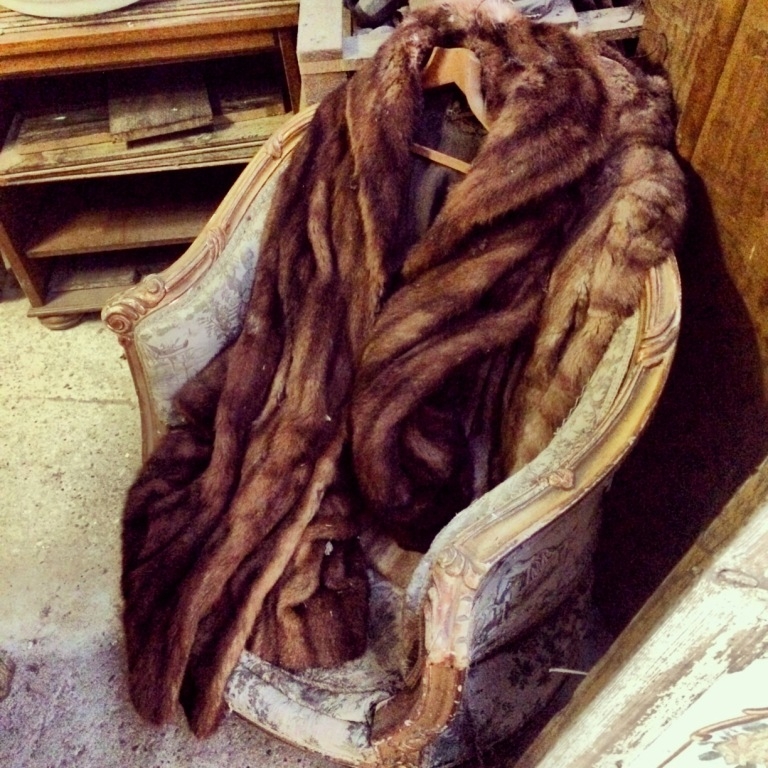 Vintage fur coats, Decorating tips, Decorating with Textiles, Antique Textiles, Antique Rugs, Decorating with Tapestries