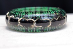 Vintage Chanel From Paris resine bracelet