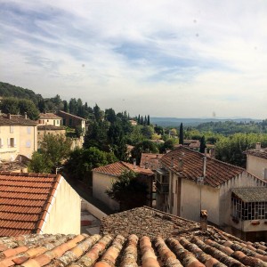 An Afternoon in Cotignac Provence rooftops