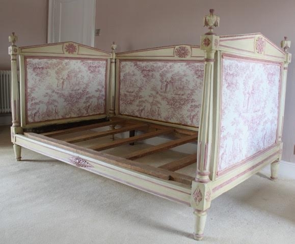 Antique Day Bed-19th C French directoire daybed