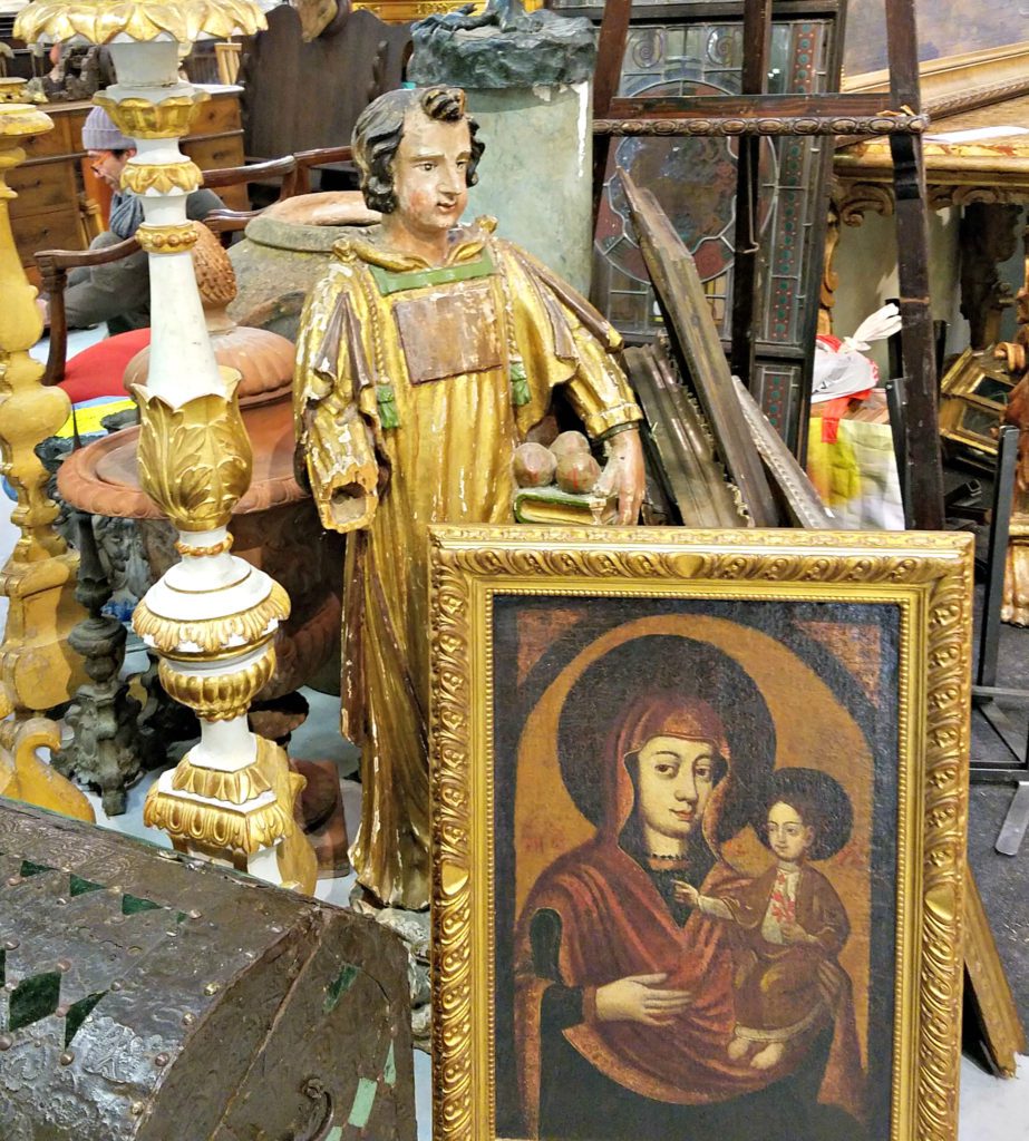 Lolo French Antiques Mercanteinfiera 2017 Religious Antiques Booth