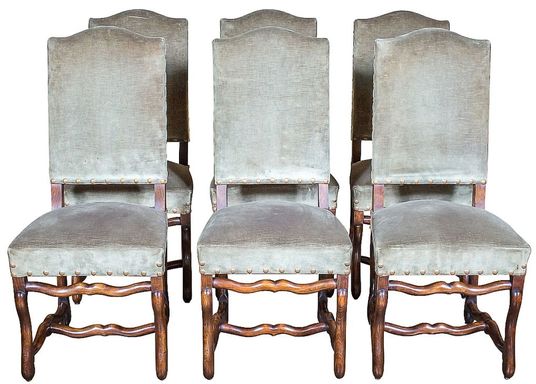 LOLO FRENCH ANTIQUES ANTIQUE FRENCH LOUIS XIII STYLE BARLEY TWIST DINING  CHAIRS, SET OF 12 - Lolo French Antiques et More