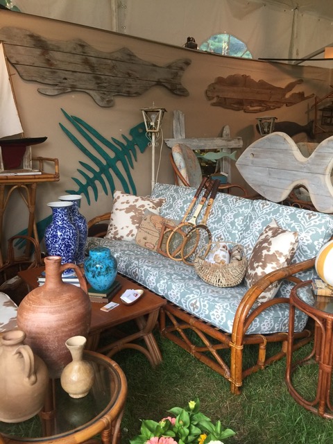 Lamont Studio Booth At East Hamptons Antiques Show 2017 On