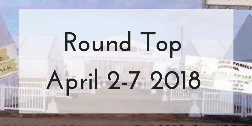 Special 1st-Ever Group Antiques Tour to Round Top Texas Flea Market