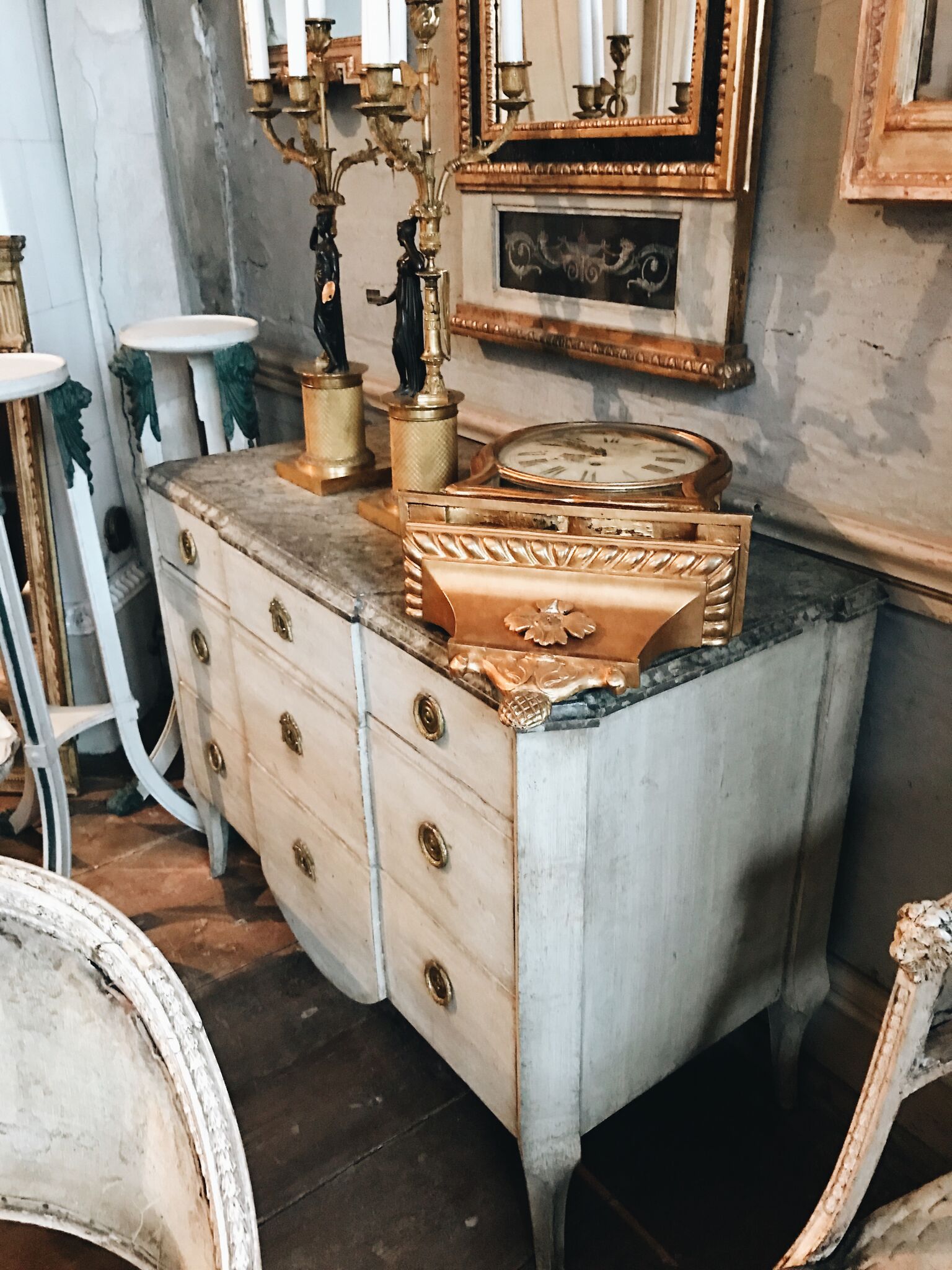 Antique Swedish commode: Sweden is HOT for Sourcing Antiques | Toma Clark Haines | The Antiques Diva & Co