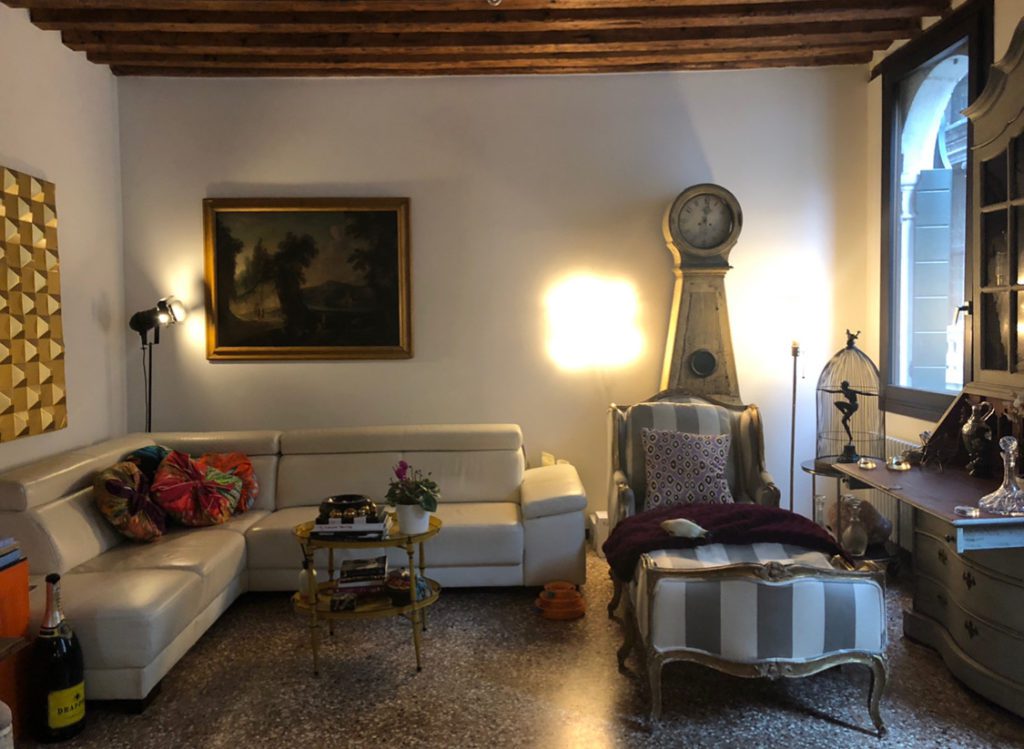 Toma Clark Haines living room in Venice